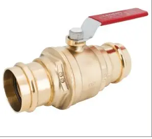 94VLF10601TMG  101-006NL   1-1/4'' NO LEAD FORGED BRASS FULL PORT BALL VALVE