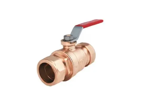 101-644NL  3/4'' NO LEAD FORGED BRASS FULL PORT COMPERSSION BALL VALVE