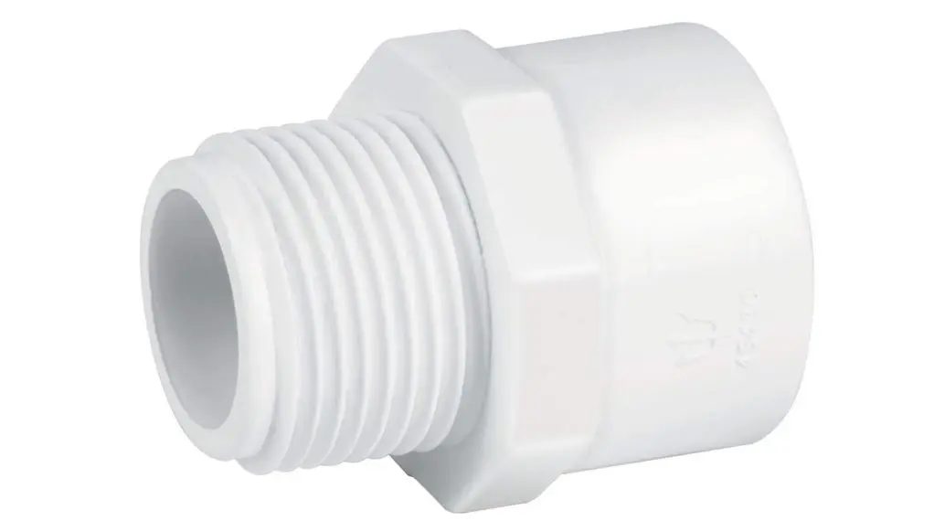 45546  1-1/2", male PVC AGUA