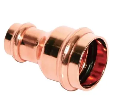 47035  450-542P  1-1/2''X 1-1/4'' Copper Press Red Coupling