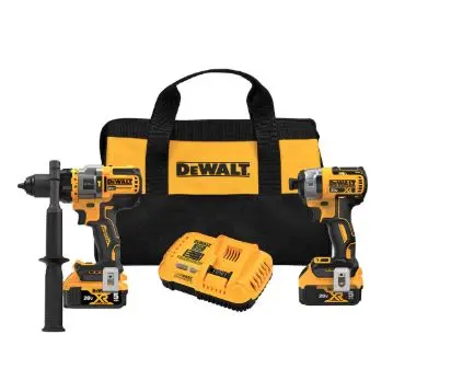 DCK2100P2 PREMIUM 2-KIT HAMMER DRILL AND IMPACT DEWALT