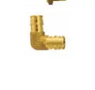 EPXE3434   3/4 in. Brass PEX-A Barb 90º Elbow Fitting