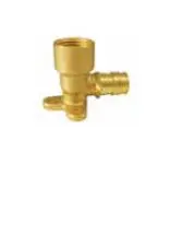 EPXDEE12  1/2 in. Brass PEX-A Barb x 1/2 in. FPT 90º Drop-Ear Elbow