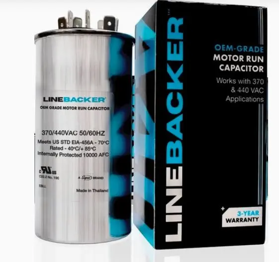 LCD50+5X440R  CAPACITORLB ROUND DUAL RUN CAPACITOR   50+5 MFD X 440V