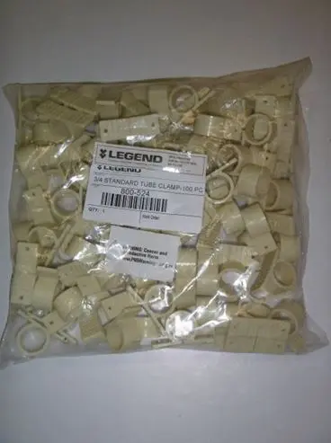 800-524  3/4'' STANDARD TUBE CLAMP BAG CONTAINS 100