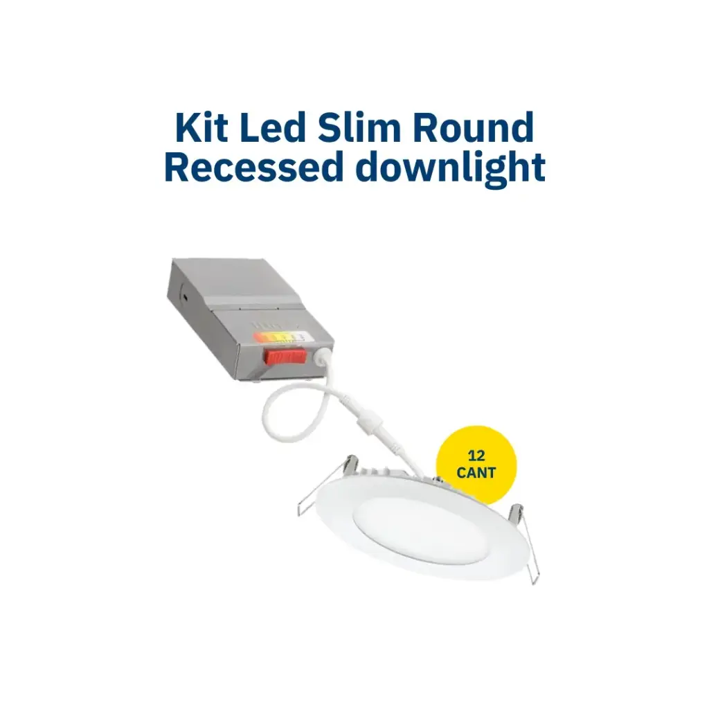 Kit Led Slim Round (12 unit)