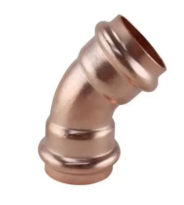 XPRE3445   3/4 in. 45º Elbow Press 