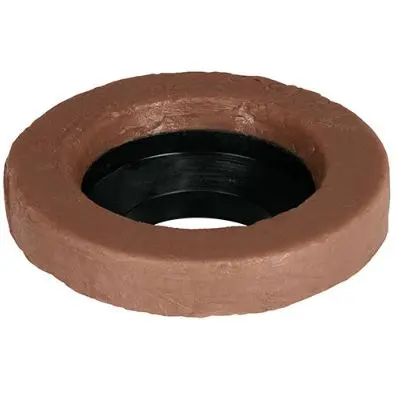46235 Extra thick wax toilet bowl gasket,flang CUELLO DE CERA ROBUSTO PARA WC CON GUIA