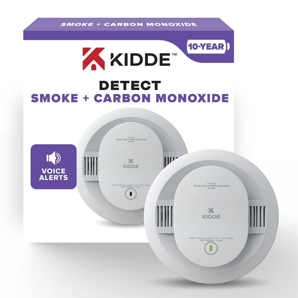 30CUD10-V   KIDDE SMOKE + CARBON MONOXIDE ALARM  