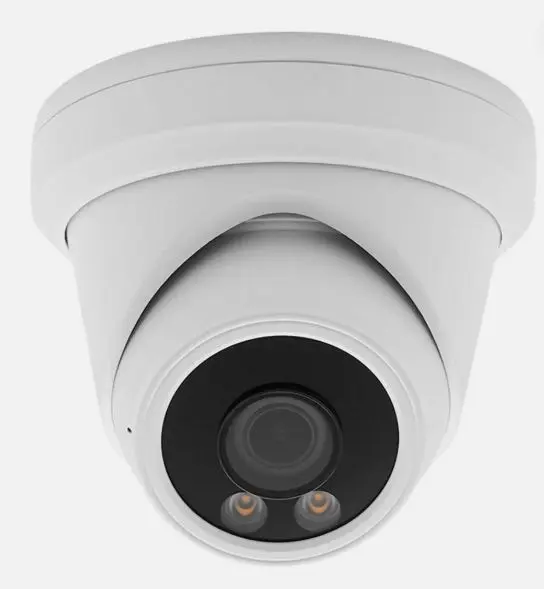 565716  8MP DUAL LIGHTS TURRET IP CAMERA SMART COLORNIGHT MIC 2.8MM