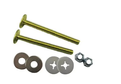 68-9244  CLOSET BOLTS PLATED 