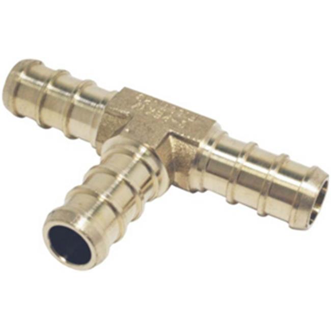 APXT38  3/8 in. Brass PEX-B Barb Tee