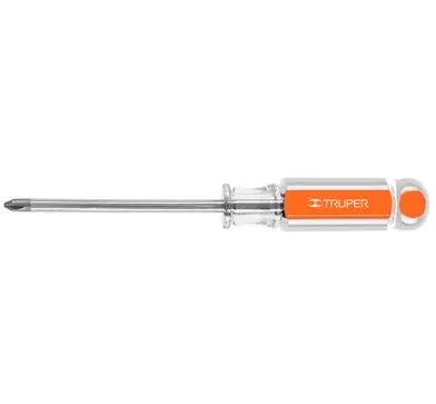 [14074] 14074  1/4 in x 4" in Phillips Screwdriver with Transparent Handle-