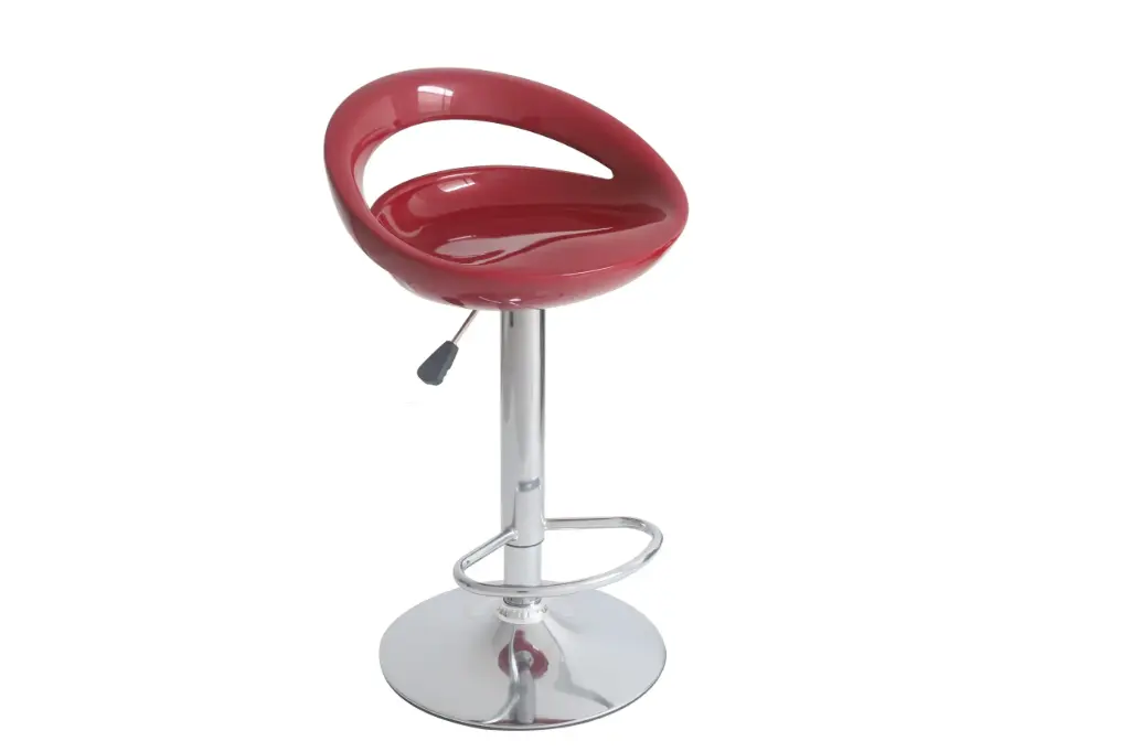 BAR STOOL  C003  WHITE BLACK GREY RED