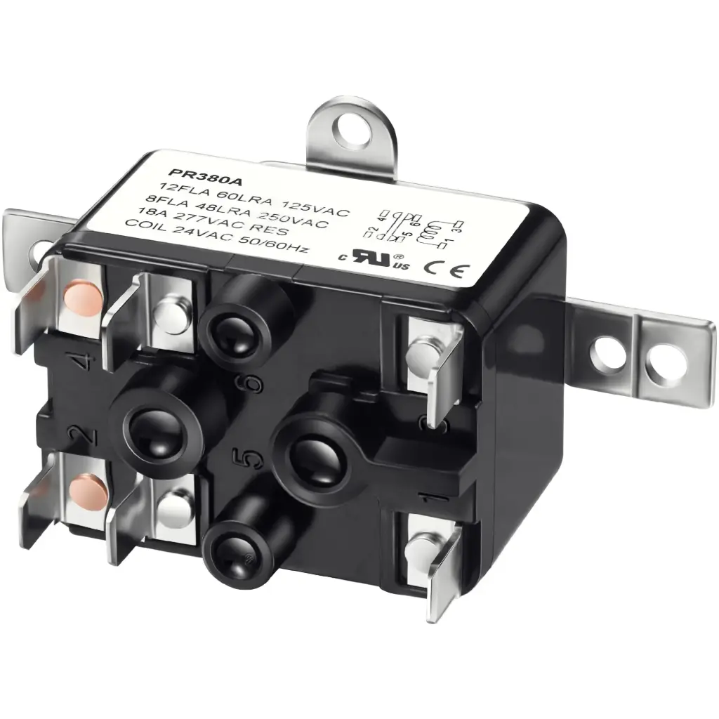 [90384] 90384  FAN RELAY 90384  FAN RELAY SPST NO-NC ,25A,COIL 240V (6PATAS)