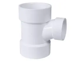 71143  4" X 4" X 3" REDUCING SANITARY TEE  PVC DWV