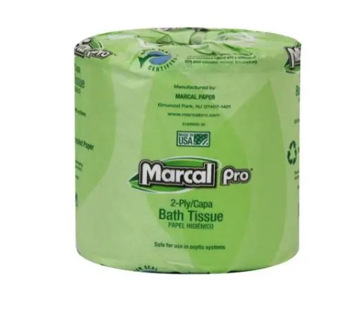 MRC05002CFK   Toilet Paper  100% Recycled  2-Ply, White, 500 Sheets/Roll, 96 Rolls/Carton (48,000 Sheets)