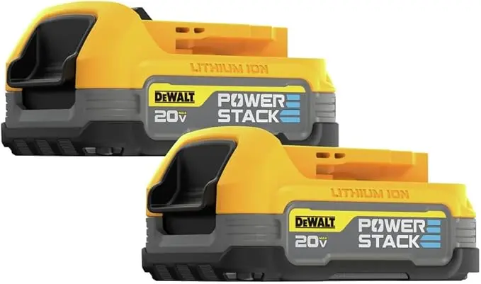 DCBP034-2 20V MAX POWERSTACK Lithium-Ion Battery Pack (2-Pack) for DEWALT Tools-