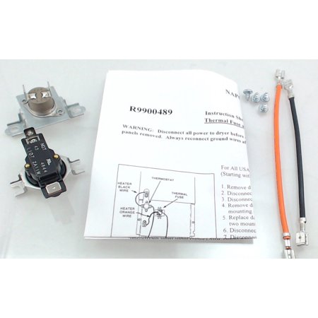 [SET489] SET489 THERMAL FUSE AND THERMOSTATE Whirlpool AP4307250 PS2174577 R9900489