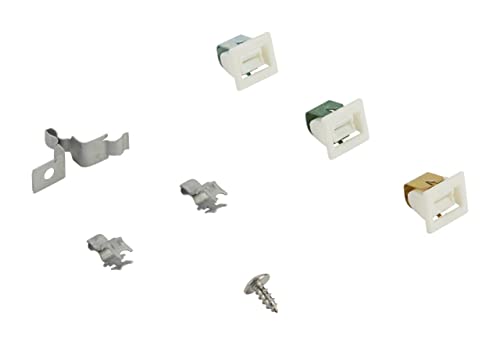 279570  LATCH FACTORY CERTIFIED PARTS Kit de pestillo universal para puerta de electrodomésticos 279570 279570M 8001593 510177 WE1X1192 5366021400 4027EL2001A (paquete de 2)
