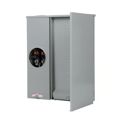 Siemens 200A 120/240V 1-Phase Main Breaker Load Center & Meter Socket Combo – MC4040B1200R-