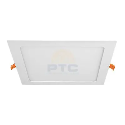 48542EMP-402L 18W SQUARE LED RECESSED CEILING LIGHT 6500K 127V   8.2''X8.2'' - 4 PACK