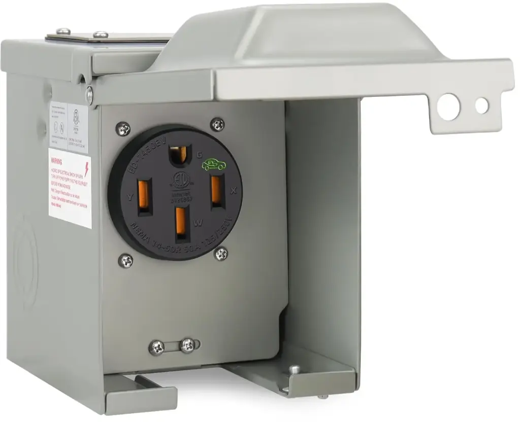 [U054EV] U054EV  50 Amp EV Electric Vehicle Power Outlet  Midwest Electric Products