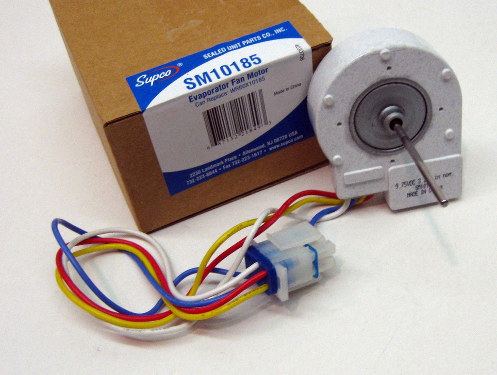 SM10185  Refrigerator Evaporator Fan Motor Replacement for WR60X10185