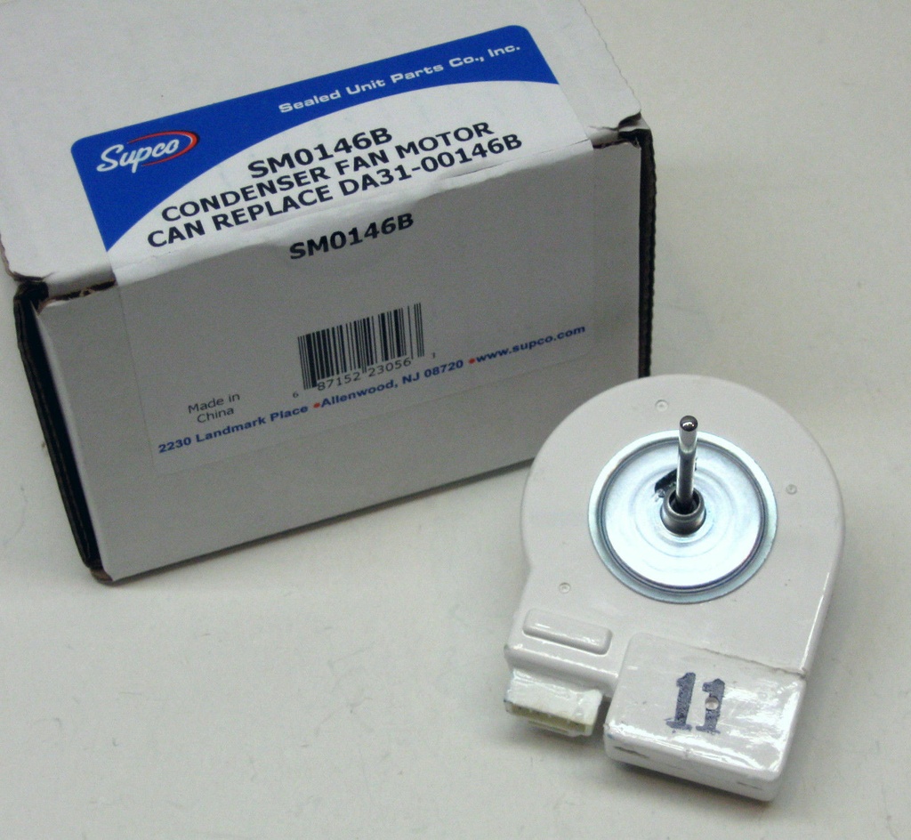 SM0146B  CONDENSER FAN MOTOR  REPLACE DA31-00146B 