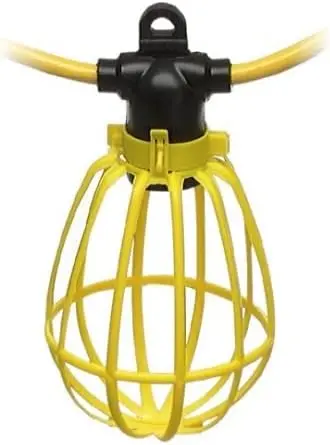 TLS-100  100 ft Temporary String Light – 15A – Yellow (TLS-100)