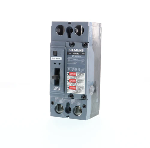 [QRH22B175] Siemens QRH22B175 Molded Case Circuit Breaker, 2-Pole, 175A, 240V AC, 25kAIC-