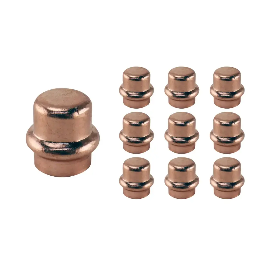 XPRCAP12P10  CAP  1/2'' IN COPPER PRESSURE TUBE CAP (10-PACK)