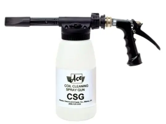 [SCG] SCG  COIL CLEANING GUN (CSG) Coil Cleaners to produce a powerful, high foaming cleaning spray 