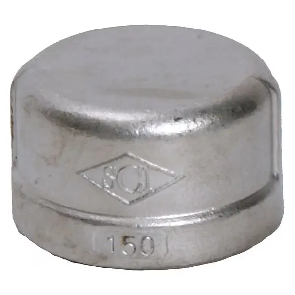 [6051010] 6051010  Stainless Steel Pipe End Cap – 2-1/2"-