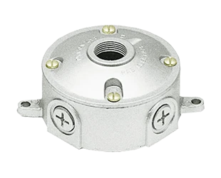 VXJ2 OUTDOOR ACCESSORY WEATHERPROOF ROUND BOX 1/2 INCH ONE 3/4 INCH HOLE COVER