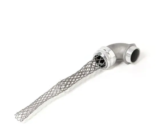 7401-412 DCG62-F4-90  MALE 1' TRHEAD 90'  Strain Relief Grip Deluxe   90° Male ,Cable Range 