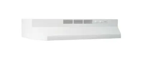 [412101] 412101   HOOD BROAN 21 " NON-DUCT WHITE  White Non-ducted Range Hood