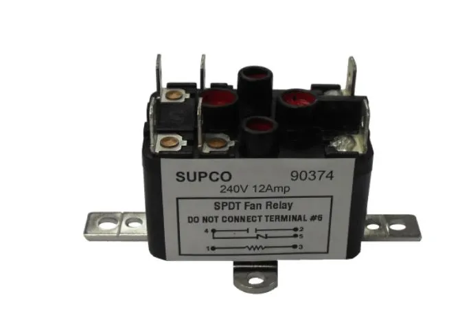 90374  FAN RELAY  240V 14A  125V SPDT 6PATAS