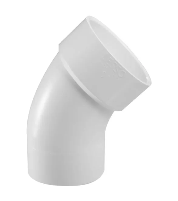 75840  4'' 22-1/2 STREET ELBOW PVC DWV