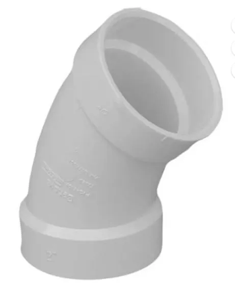 73615 1-1/2'' [45] ELBOW PVC DWV