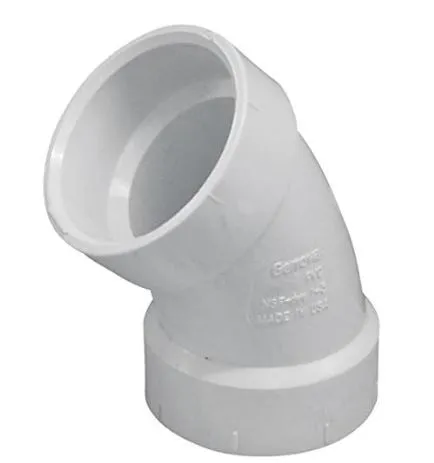 73620  2'' 45 ELBOW  PVC DWV 45º Codos sanitarios