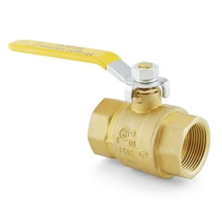 Press-Fit Brass Full Port Ball Valve 1-1/4".