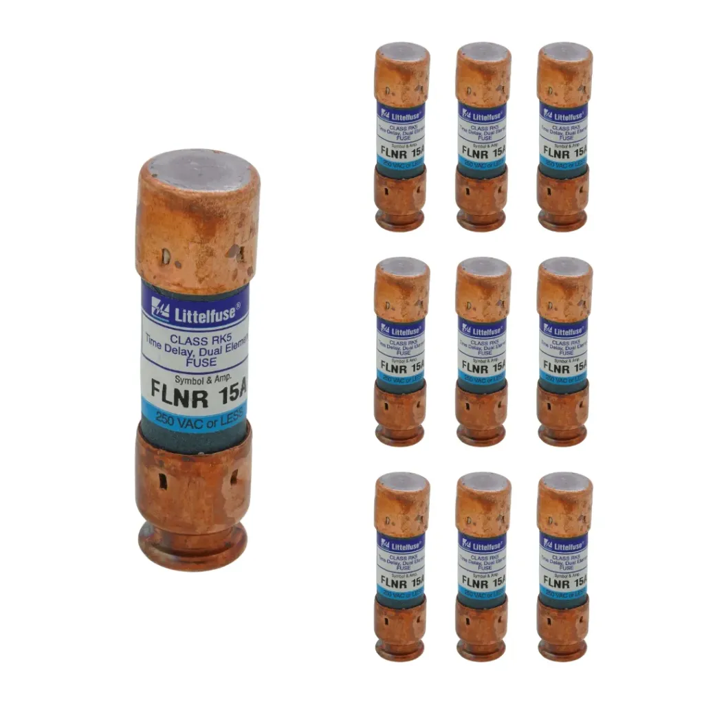 FLNR015TPK 15A  250V  TD  FUSE  (ECNR15) (10-PACK)