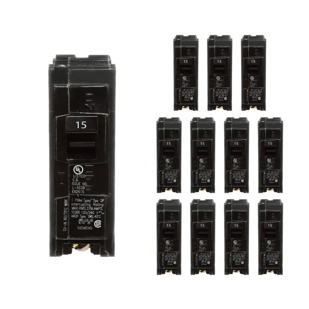 [Q115PK] Q115PK  BREAKER SP. 15A SIEMENS (12-PACK)