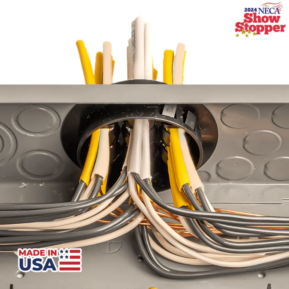 K025W Wire Waffle Connector for 2.5" KO's-single unit