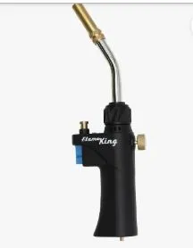 BTS-2209   TRIGGER-STAR HANDY TORCH FEATURING SELF-LIGHTING MECHANISM AND ANDUSTABLE FLAME CONTROL KNOB  ANTORCHA