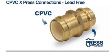 [CXPC012] CXPC012  1/2'' CPVC X PRESS ADAPTER