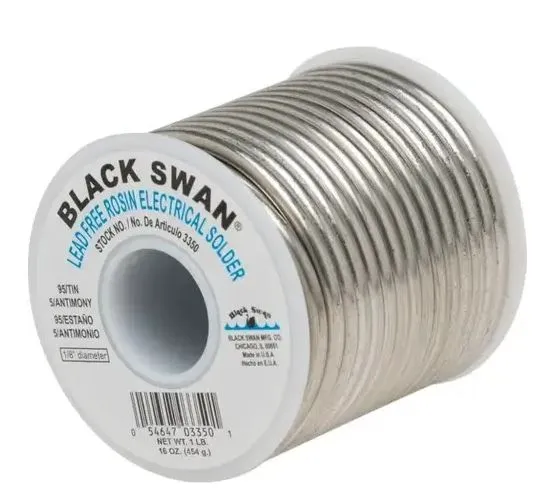 [03305] 03305  LEAD FREE SOLDER 97 % TIN AND 3% COPPER POTABLE WATER  1/2 LB