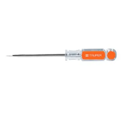 [13996] 13996  1/4 X 4" SLOTTED SCREWDRIVER TRANSP. HDL