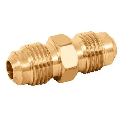 41051  5/16"OD X 5/16" BRASS FLARE UNION